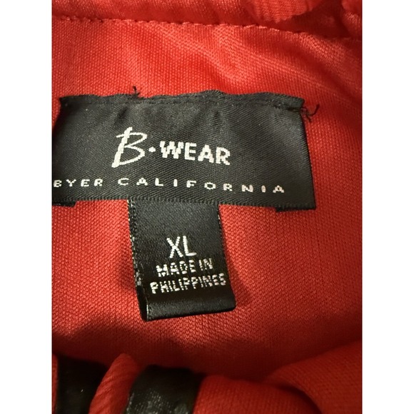 B-Wear Byer California Womens Layered Ruffle Neckline Top Romantic Goth Y2K XL - Picture 10 of 12